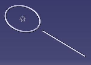 使用CATIA V19绘制羽毛球拍的详细步骤